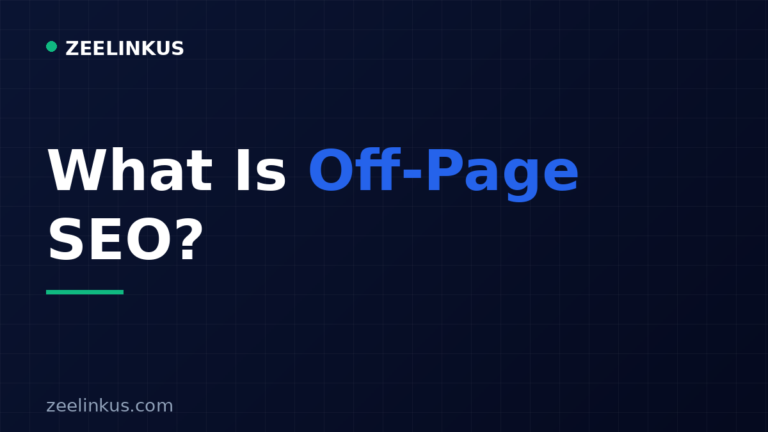 What Is Off-Page SEO? A Simple Guide